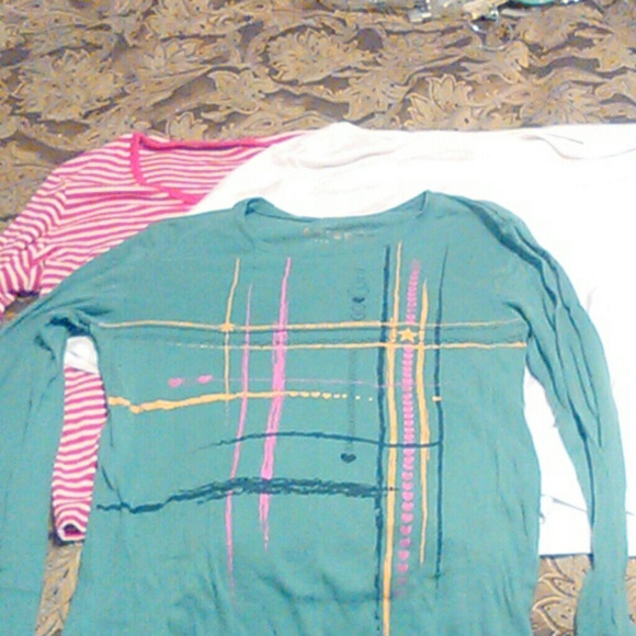 3 Long Sleeved shirts, good condition