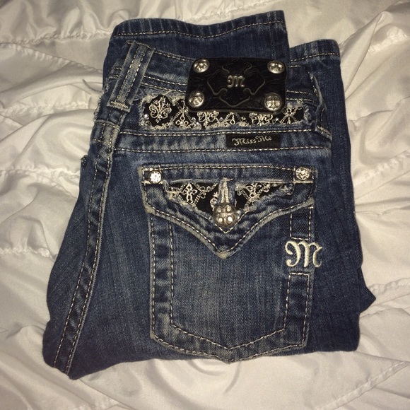 miss me jeans boot cut kids size 10
