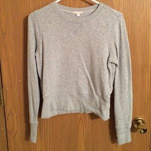 Cropped sweatshirt