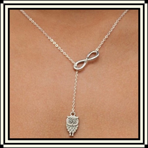 Jewelry - Owl Infinity Necklace
