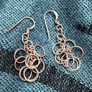 ✳️ Silver dangling earrings