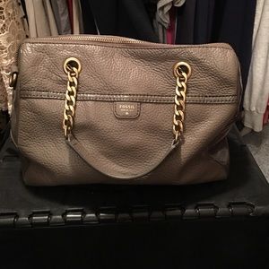 FOSSIL grey handbag