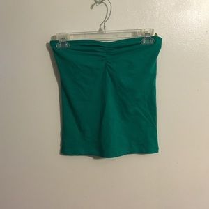Turquoise tube top