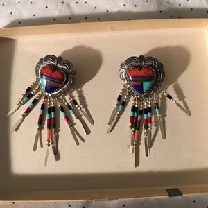 Sterling silver southwest earrings