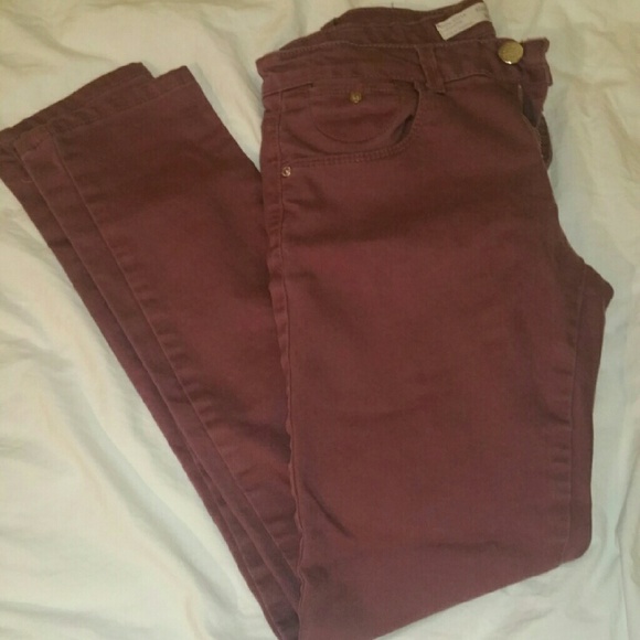Zara Purple Jeans - Picture 1 of 1