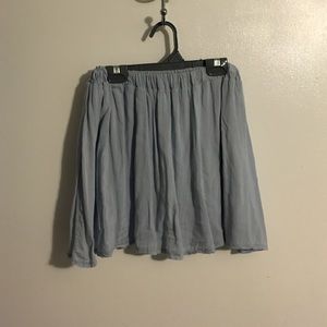 Light blue brandy Melville skirt