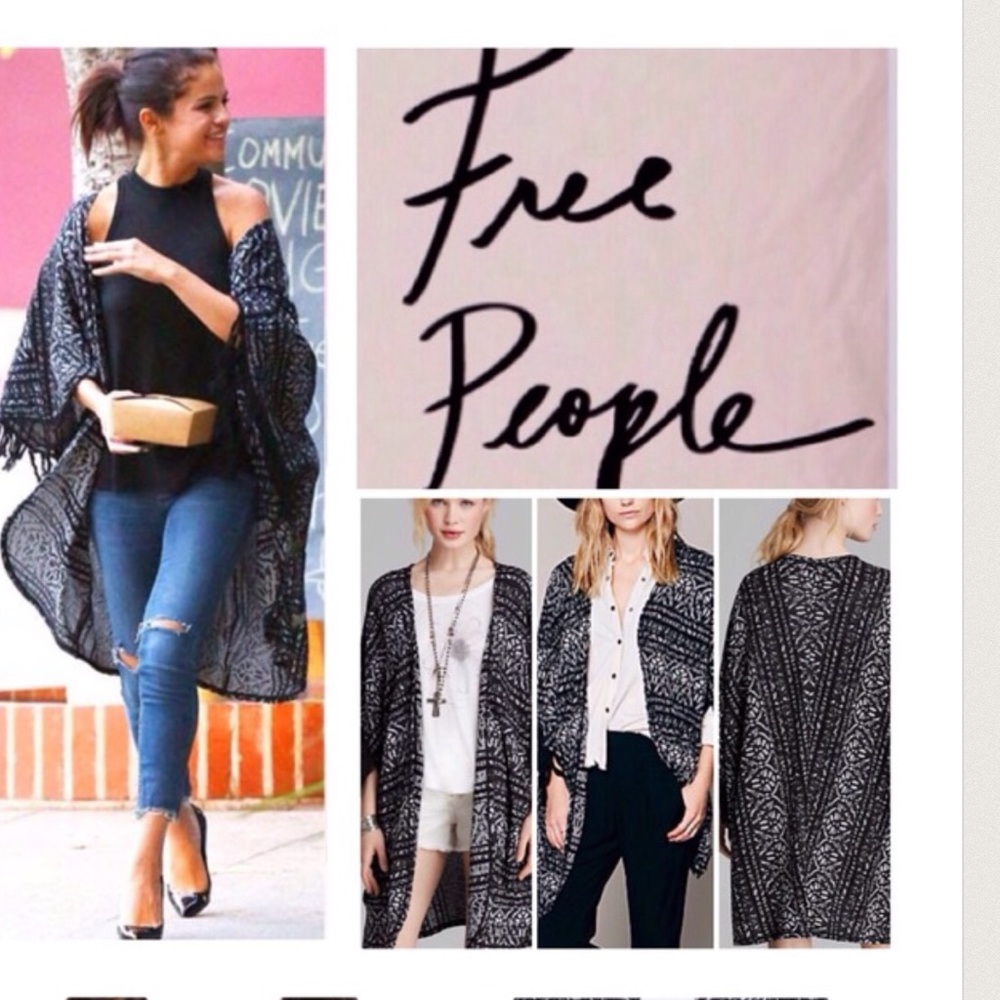 Free People Kimono NWOT