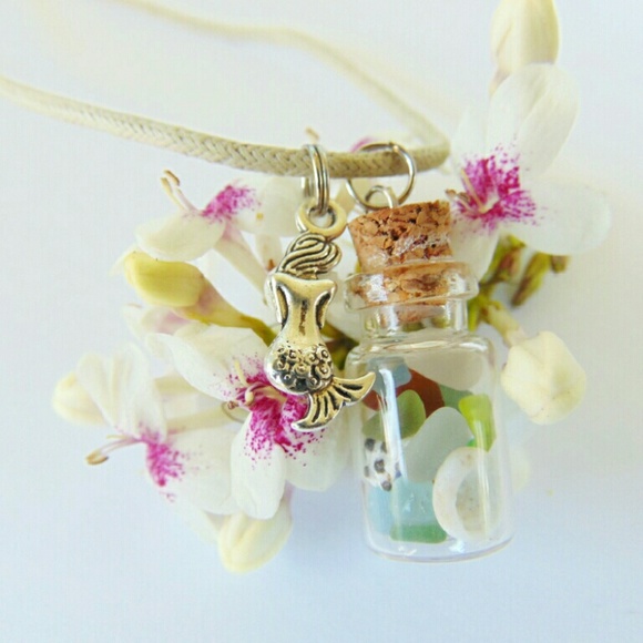 Sea Glass Necklace - Picture 2 of 2