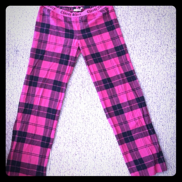 Juicy Couture - Plaid Pajama Pants