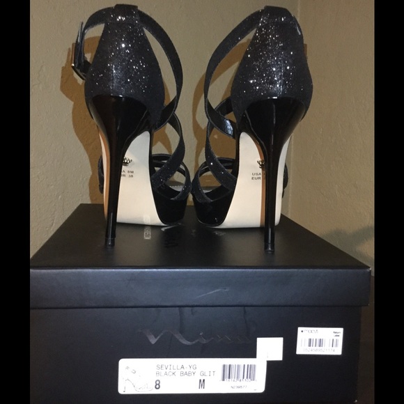 Nina Sevilla cross strap platform sandal - Picture 3 of 3