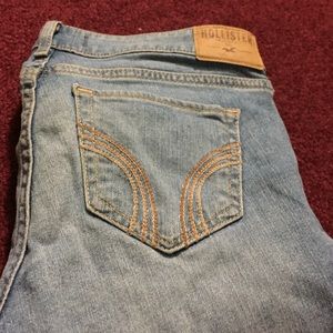 Ripped light jeans