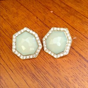Mint Green PROM earrings