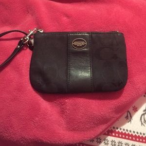 Authentic coach wristlet