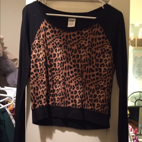 PINK cheetah print shirt - Picture 1 of 1