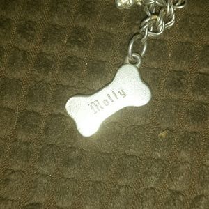 Sterling silver james avery dog bone charm