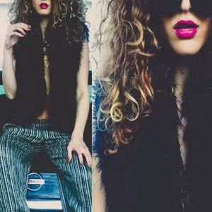 Betsey Johnson Shaggy Faux Fur