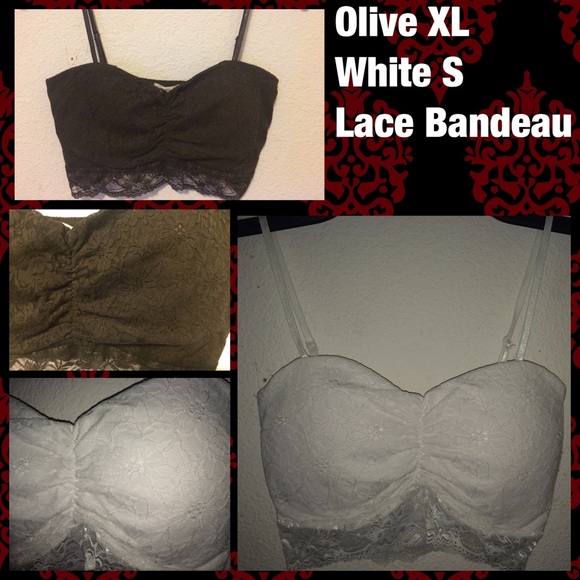 Lace bandeau top