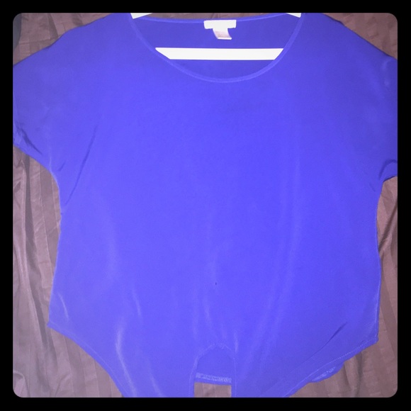 Arden B Blue Blouse