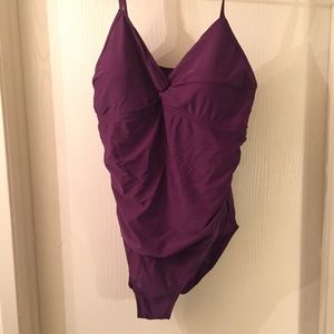 Merona Other - Purple plus size one piece swimsuit Merona Other - Purple plus size one piece swimsuit