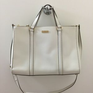 White Kate spade arm cross body bag