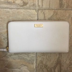 Kate Spade check book wallet