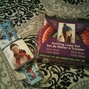 Knit quick knitting loom set