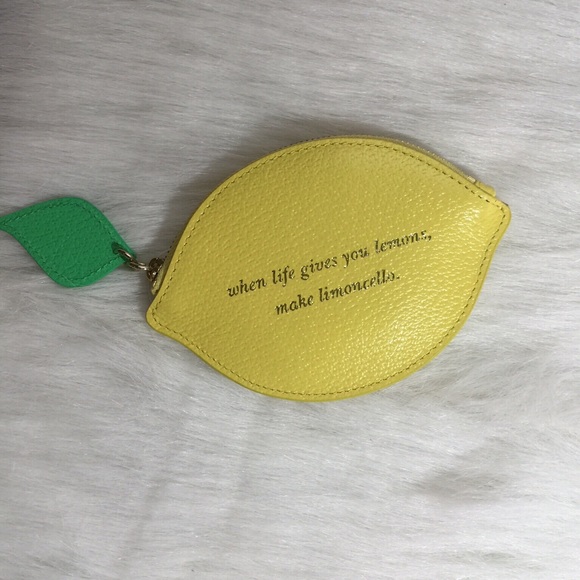 Kate Spade Lemon Coin Purse - Picture 3 of 3