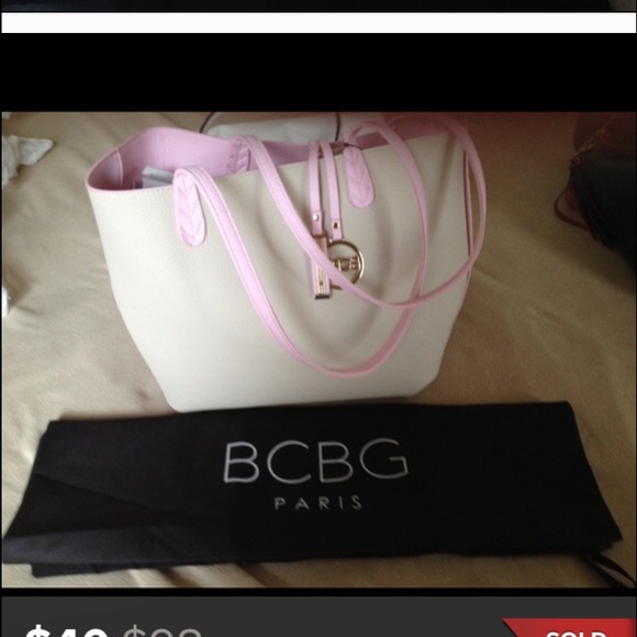 ISO BCBG reversible bag pink