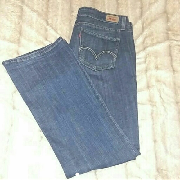 SOLD!! NEW Bootcut Levi Jeans Too Superlow 15 - Picture 1 of 4