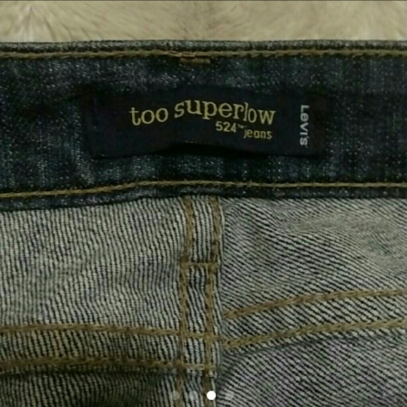 SOLD!! NEW Bootcut Levi Jeans Too Superlow 15 - Picture 3 of 4