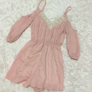 Blush pink romper