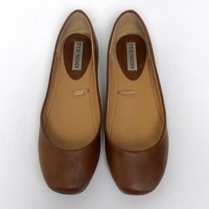 Tan Steve Madden Ballet Flats