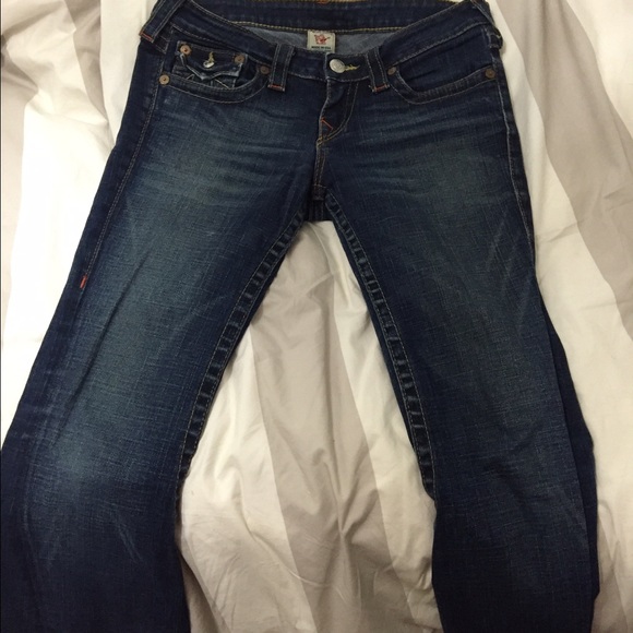 TRUE RELIGION JEANS BARLEY WORN😋