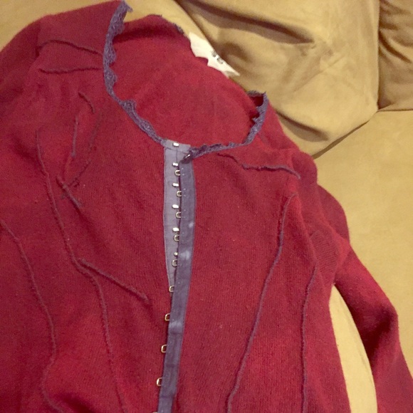 Red sweater