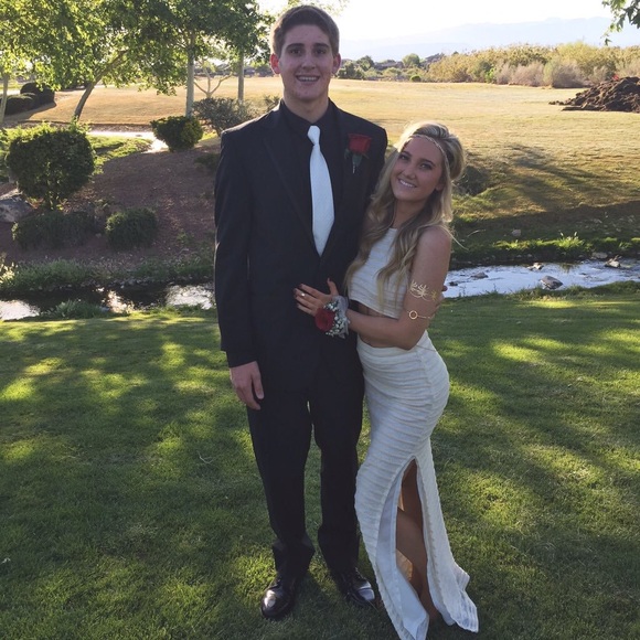 Two piece dress with slit from Sabo Skirt - Picture 4 of 4