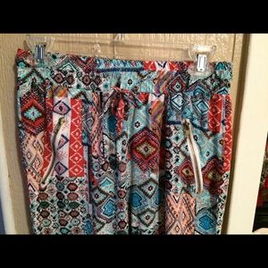 Jogger pants Aztec