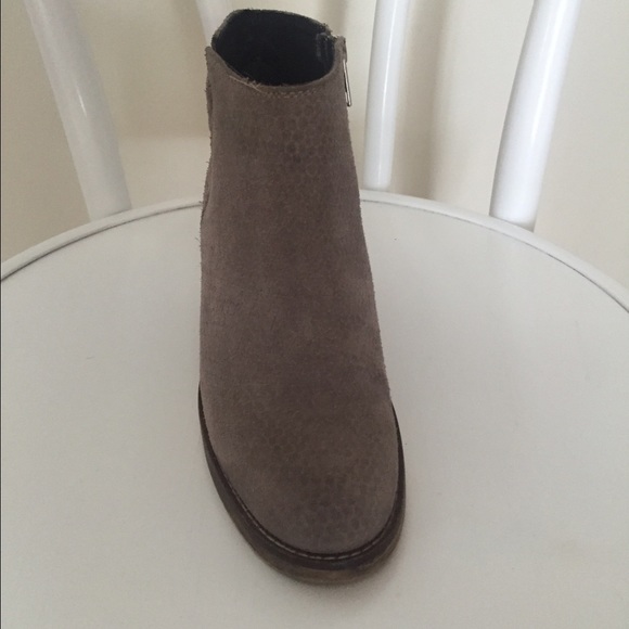Steve Madden grey ankle boots
