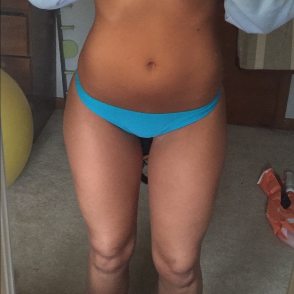 Cheeky bikini bottom turquoise blue - Picture 3 of 3