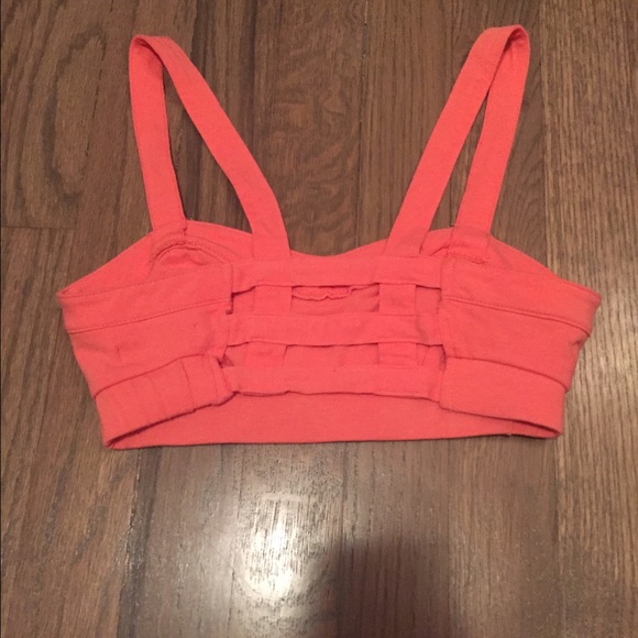 coral bralette - Picture 2 of 2