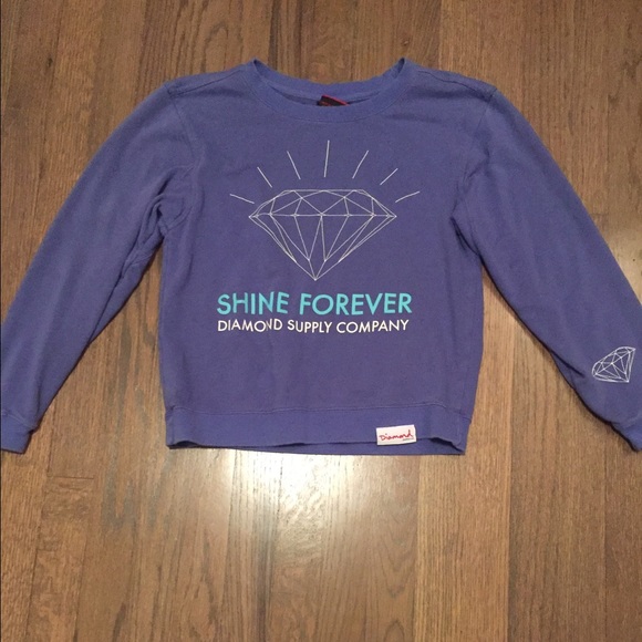 Purple Diamond Pull Over - Picture 1 of 1