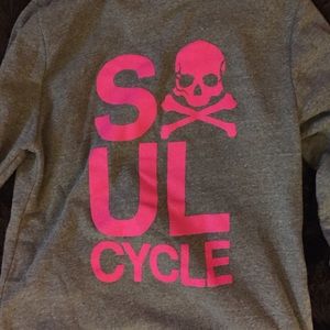 ON HOLD SoulCycle zip up hoodie 💗