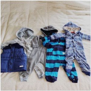 Baby boy clothing lot bundle (5pc) 12-18 months