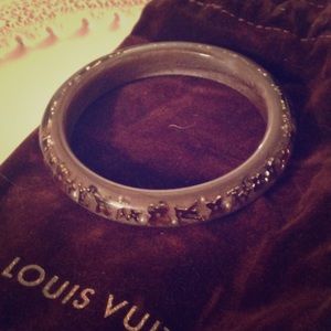 Praline Resin Monogram Bangle, Louis Vuitton