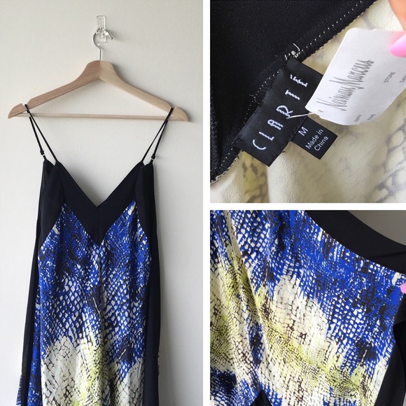 Gorgeous Silk Snake-print Handkerchief Dress🍃 - Picture 4 of 4