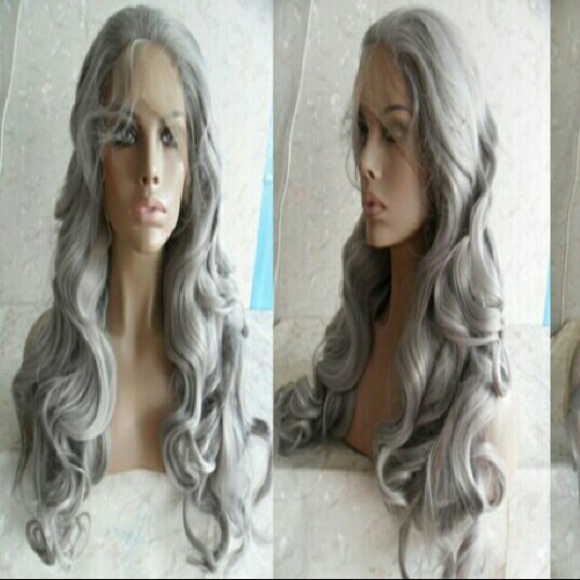 Gray Beauty  Waves Lace Front Wig!!