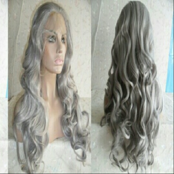 Gray Beauty  Waves Lace Front Wig!!