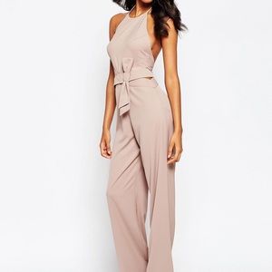 ASOS Halter Back Jumpsuit