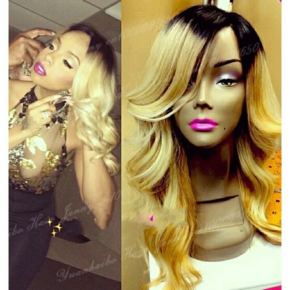 Darkroot  Blonde Indian Remy Wig 20-22 inches