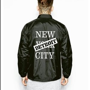 New Detroit City Coaches Jacket