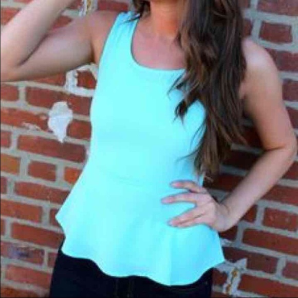 Boutique Peplum Top